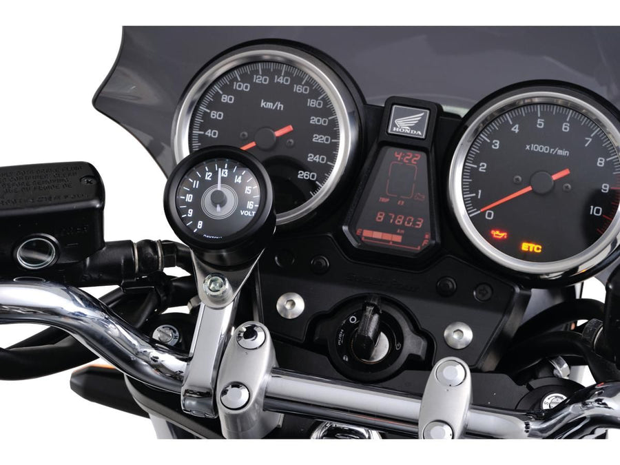 Harley Davidson - Velona 48 Voltmeter Modern Design (Typ A) Black