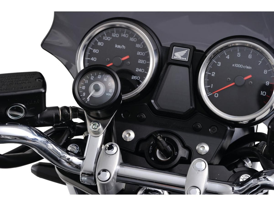 Harley Davidson - Velona 48 Voltmeter Modern Design (Typ A) Black