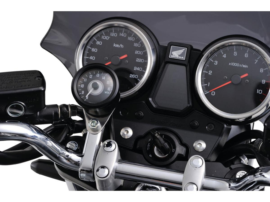 Harley Davidson - Velona 48 Voltmeter Modern Design (Typ A) Black