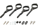 Harley Davidson - Justerbar CNC -strålkastare 49mm gaffelmontering svart-1