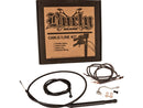 Harley Davidson FLHRXS [2021-2025] – 18" Gorilla Bar Kabelsatz Schwarzes Vinyl …-1