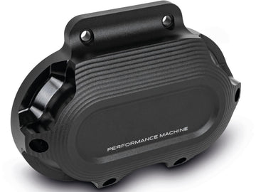 Harley Davidson Touring [2014-2020] – Race Series Getriebedeckel seitlich Schwarz Ops