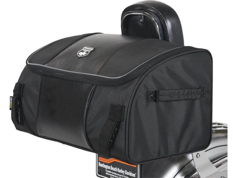 Harley Davidson – Route 1 Traveler Lite Koffer-/Gepäckträgertasche Schwarz