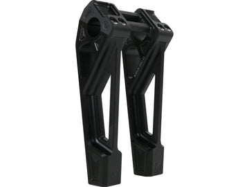 Harley Davidson Sportster [1985-2020] -8 "Universal Fastback Risers Black Anodized