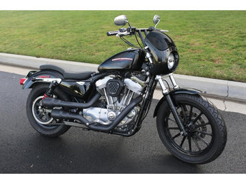 Harley Davidson Sportster [1981-2020] -outlaw beklädnad svart abs - 0