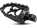 Harley Davidson Sportster [1991-2020] -MX Evolution Footrests Black Anodized-2