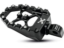 Harley Davidson Sportster [1991-2020] -MX Evolution Footrests Black Anodized-10