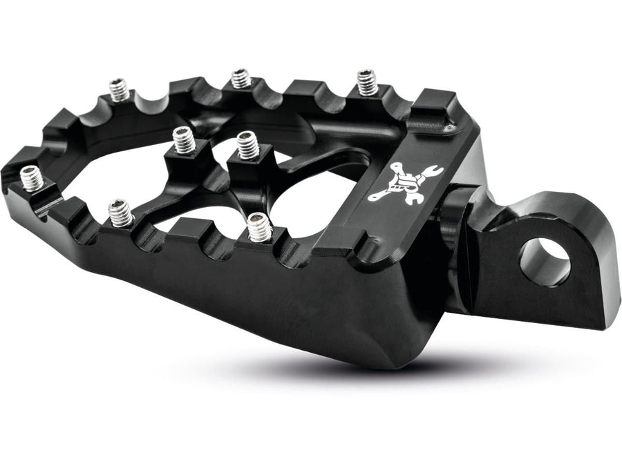 Harley Davidson Sportster [1991-2020] -MX Evolution Footrests Black Anodized