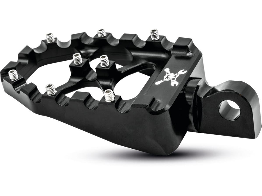 Harley Davidson Sportster [1991-2020] -MX Evolution Footrests Black Anodized