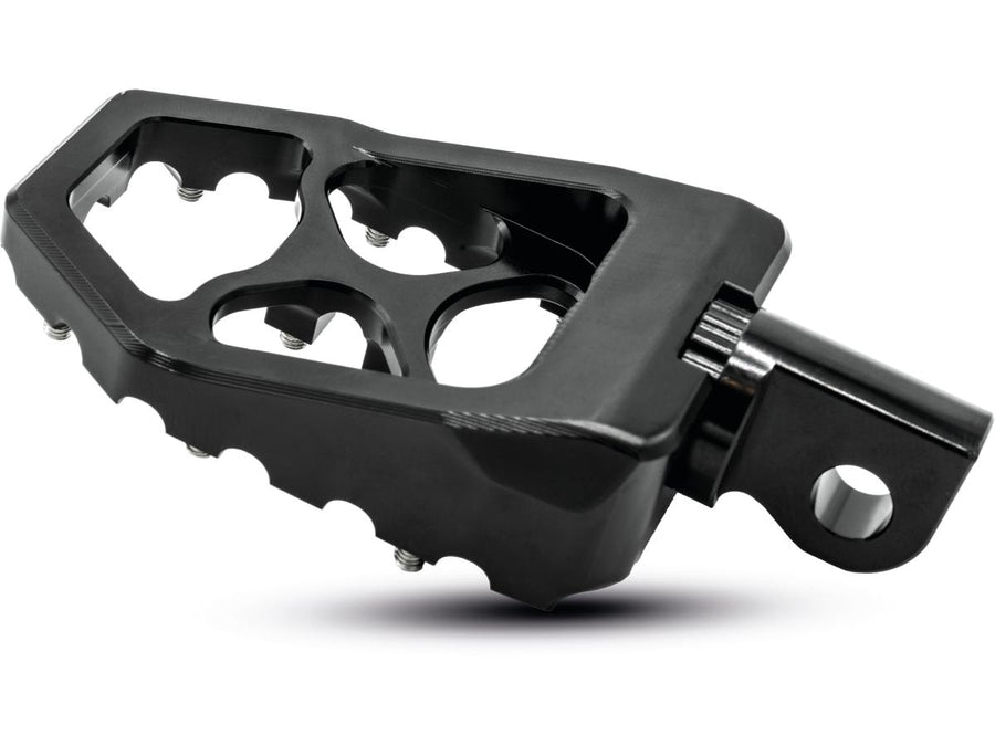 Harley Davidson Sportster [1991-2020] -MX Evolution Footrests Black Anodized