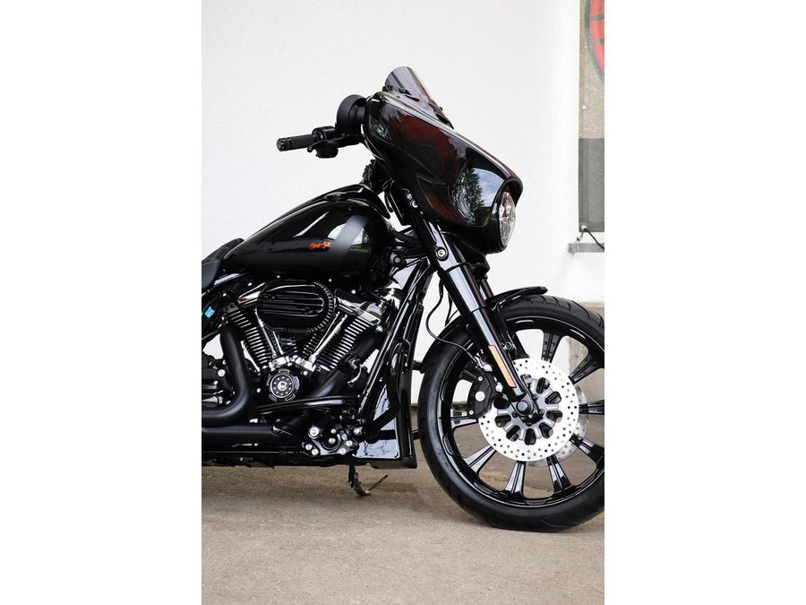 Harley Davidson FLHRXS [2021-2025] – Custom Chin Verkleidung Glanz Schwarz