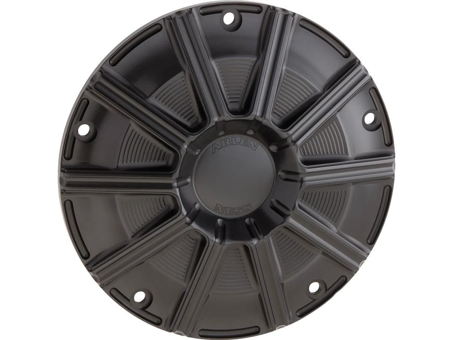 Harley Davidson Touring [2016-2024] – 10-Gauge Derby Abdeckung Schwarz Eloxiert