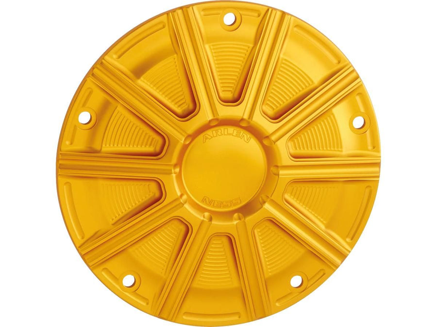 Harley Davidson Dyna [1999-2017] -10-gauge derby täcker guld anodiserad