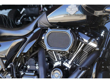 Harley Davidson FLFBS 114 [2018-2020] -Stage 2 Oval Upgrade Air Filter Black - 0