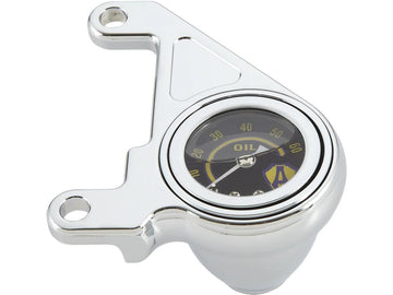 Harley Davidson Dyna [1999-2017] -Radius oljetrycksmätare med Ness-Logo - 0