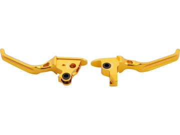 Harley Davidson Touring [2017-2020] – Method Handhebel Gold Eloxiert Hydraulische