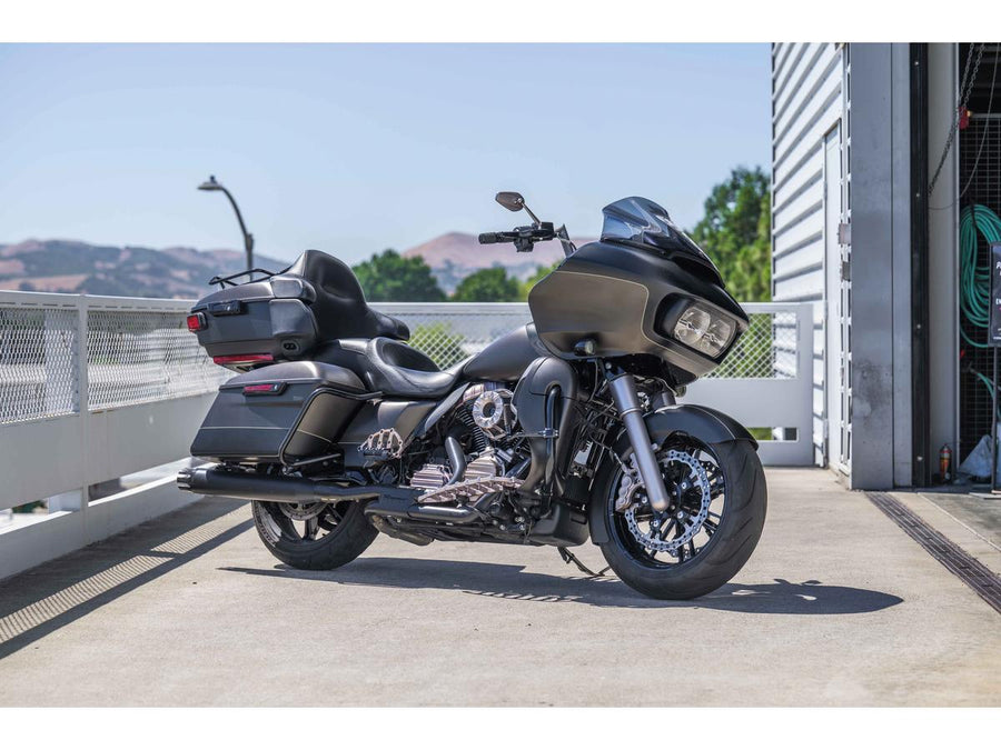 Harley Davidson-Forgeded Autobahn Rasten Goverings inklusive Arlen Ness