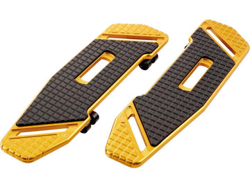 Harley Davidson Touring [1985-2025] -Peedliner förarens fotstöd guld anodiserad