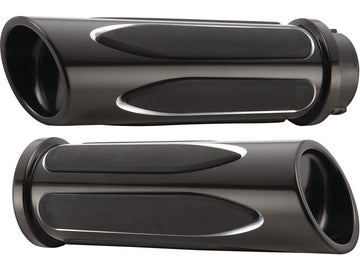 Harley Davidson Sportster [1976-2020] -Deep Cut Comfort Handtag Black Anodized 1 "