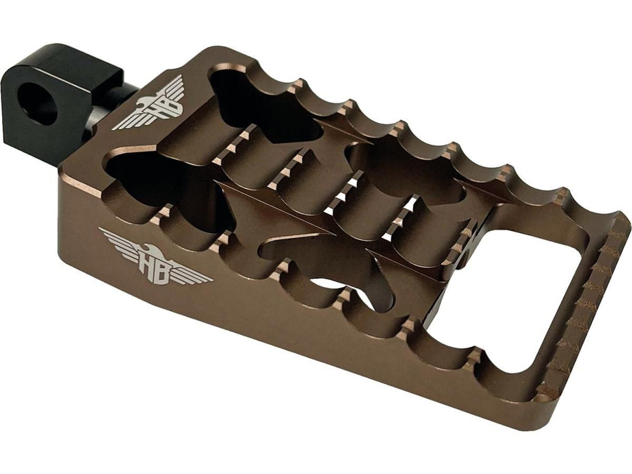 Harley Davidson Sportster [1991-2020] -MX V1 Footrest Bronze Anodized