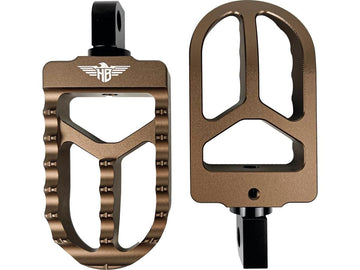 Harley Davidson Sportster [1991-2020] -MX V2 Footrest Bronze Anodized