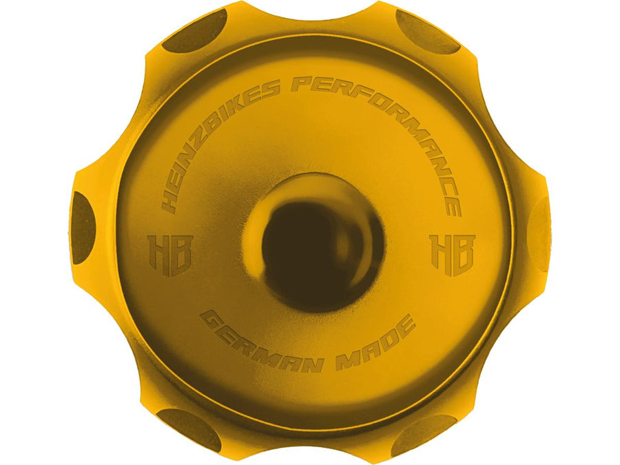 Harley Davidson Sportster [1996-2020] – Leistungsstarker belüfteter Tankdeckel Gold