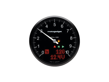 Harley Davidson - Motoscope Chronoclassic 2.0 Instrumentskala: 10.000 rpm;