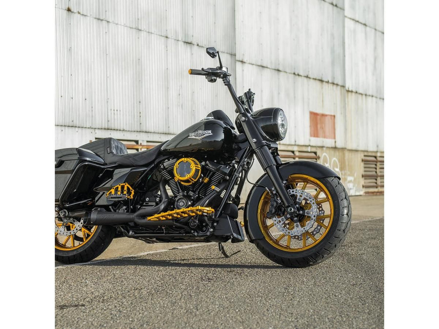 Harley Davidson FLHXSE [2023-2024] – Method™ Clear Series Luftfilter Gold Eloxiert