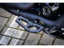 Harley Davidson Softail [2018-2025] – Mini Trittbrett Fußrasten Set Schwarz Satin-2