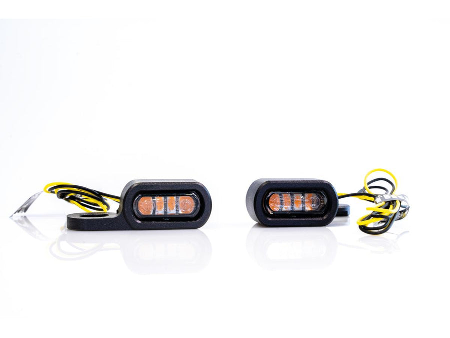 Harley Davidson Softail Hinweis [2025-2025] – Streifen LED Blinker Schwarz