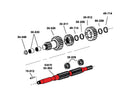 Harley Davidson RevTech 5 in 4 [2000-2020] – 4/5-GANG HAUPTWELLE Getriebe Hauptwelle-1