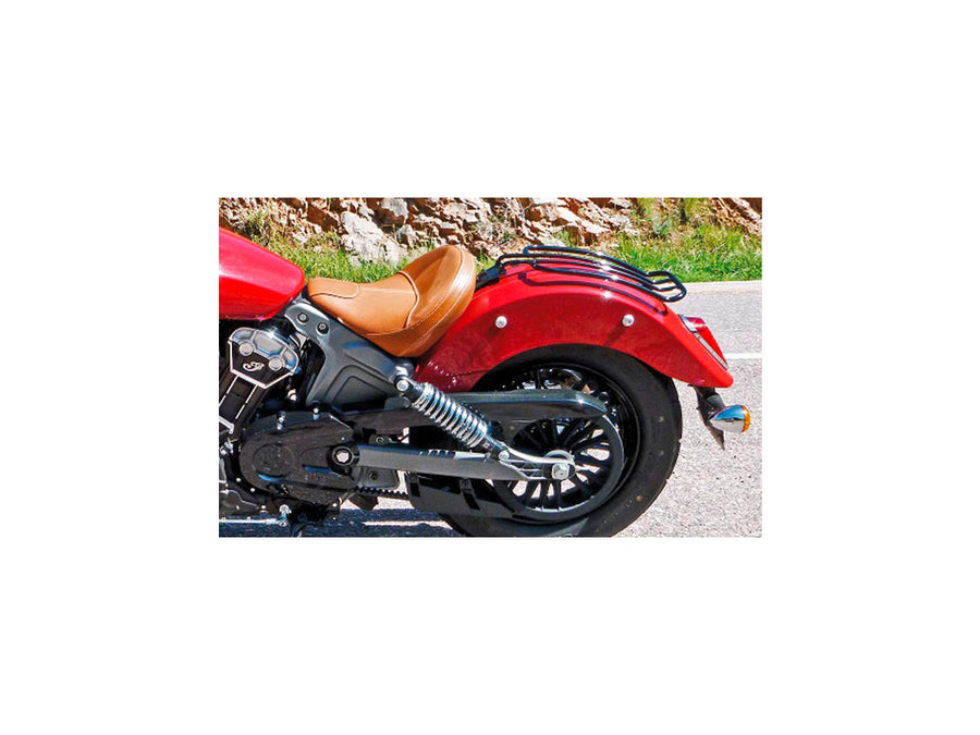 Harley Davidson Scout [2015-2024] -7 "Solo Bagage Rack Black