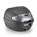 E300 - Monolock toppfodral, 30 L., svart - reflektor med silverbeläggning, med plåt