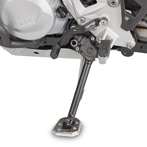 BMW F 850 GS [GIVI] - Fuß-Verbreiterung aus Aluminium und Edelstahl für den Original Seitenständer