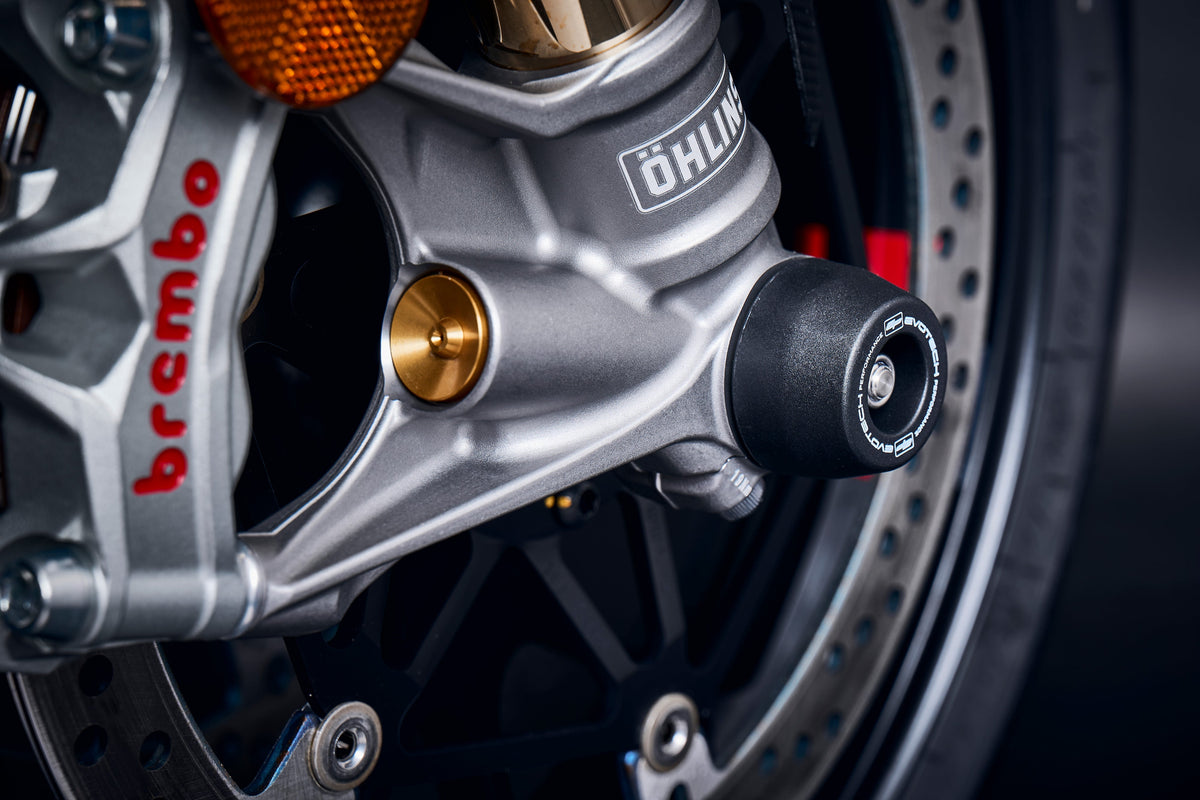 Ducati Panigale V4 R [2021–2024] - Achsschutz-Kit – 360° Ansicht 23