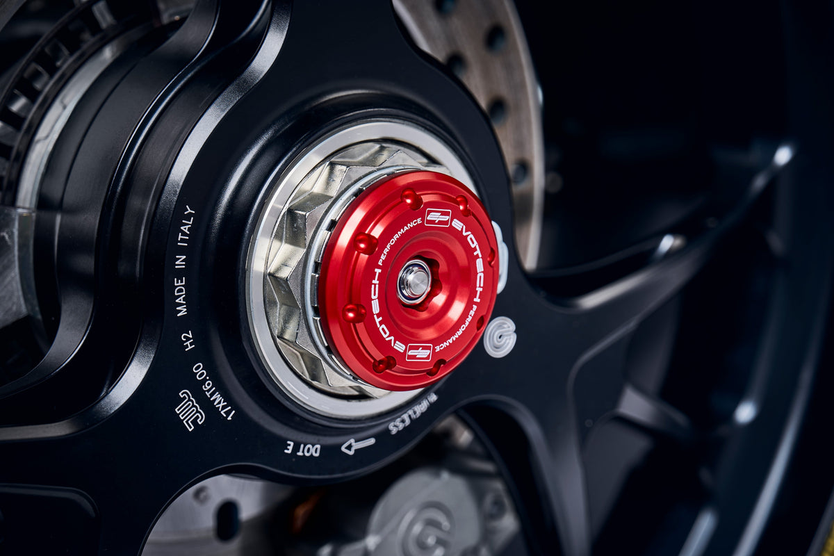 Ducati Panigale V4 Superleggera [2021–2024] - Achsprotektoren-Set – 360° Ansicht 23