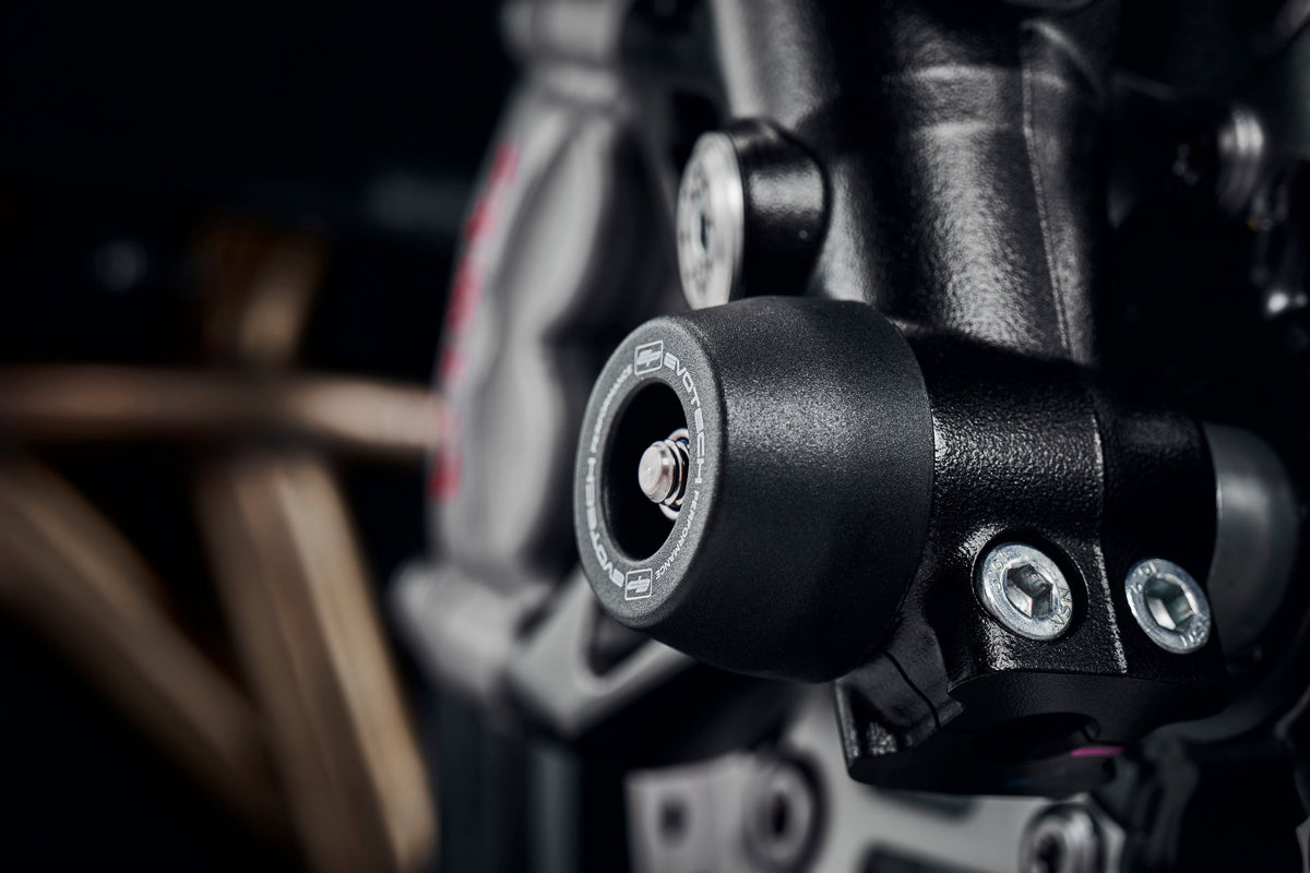 Triumph Street Triple S [2017-2019] - Achsprotektoren-Set – 360° Ansicht 3