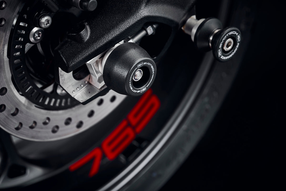 Triumph Street Triple RS [2017–2019] - Achsschutzpad-Kit – 360° Ansicht 10