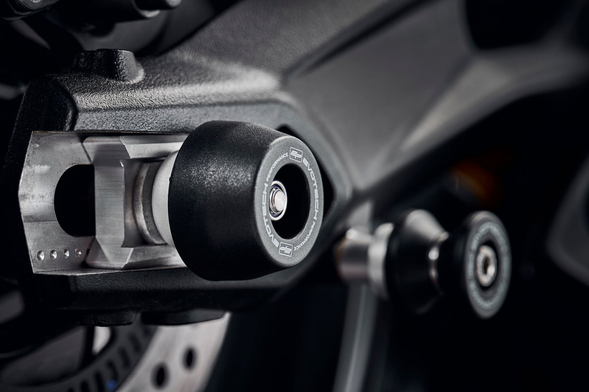 Triumph Street Triple R [2017–2019] - Achsprotektoren-Set – 360° Ansicht 11
