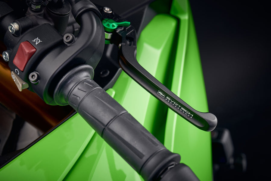 Kawasaki ZX6R [2019–2021] - Evo klappbares Kupplungs- und Bremshebel-Set