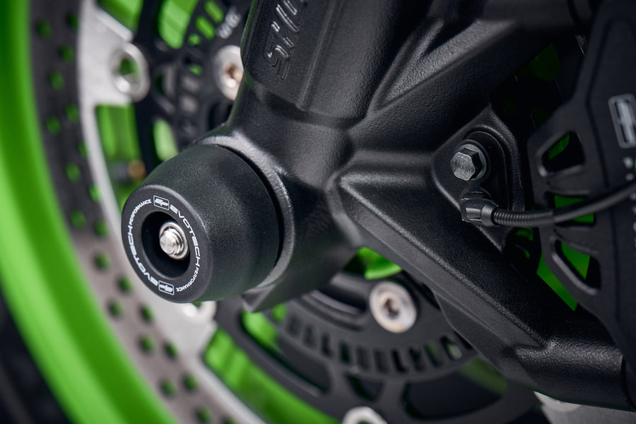 Kawasaki Ninja ZX-6R 40th Anniversary Edition [2024+] - Achsprotektoren-Set