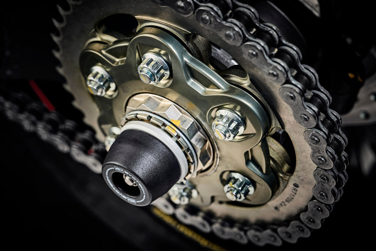 Ducati Panigale V4 S [2018-2020] - Achsschutz-Bobbins-Set – 360° Ansicht 1