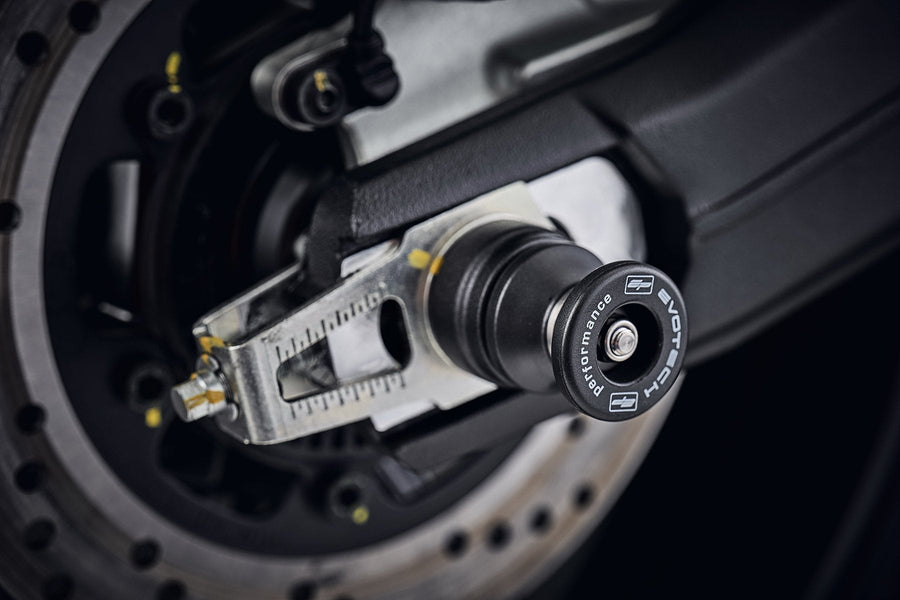 Ducati Scrambler Nightshift [2023–2025] - Achsprotektor- und Montageständer-Kit