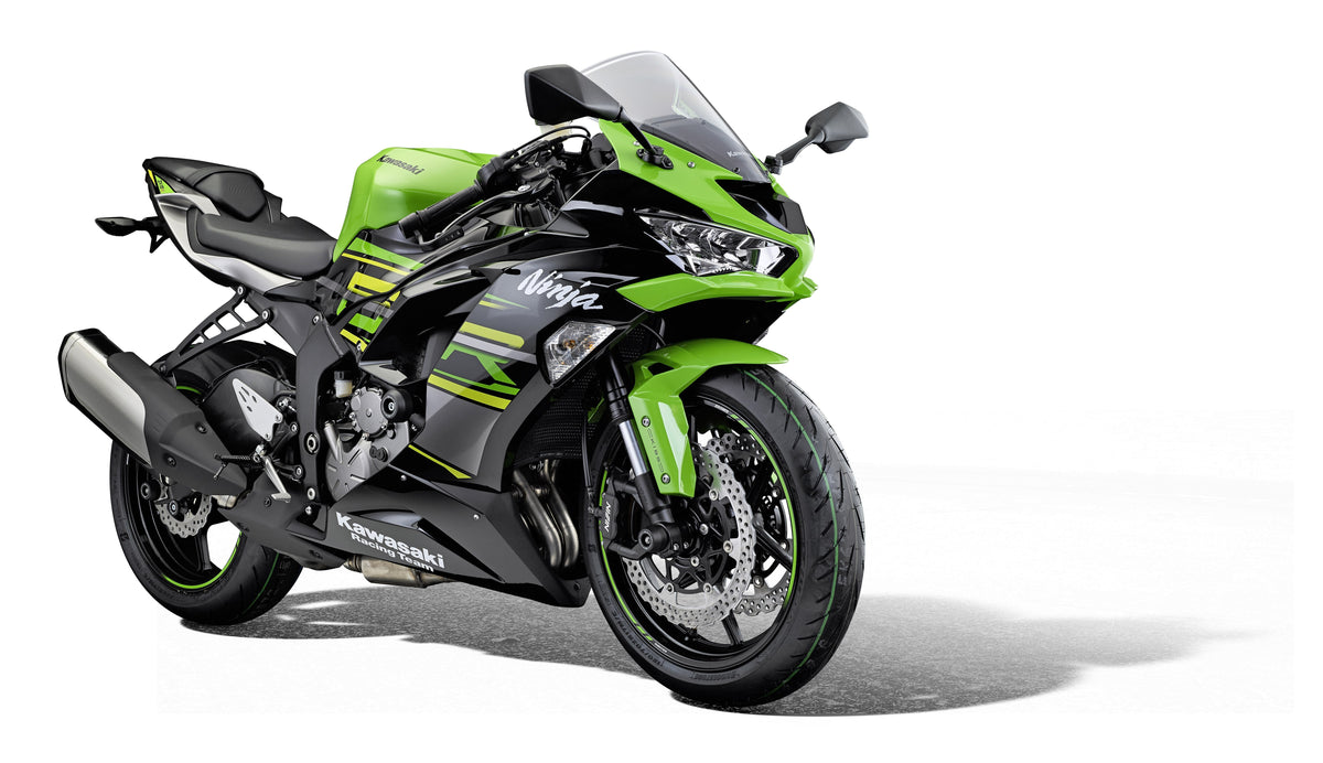 Kawasaki ZX6R [2019–2021] - Achsprotektoren-Set – 360° Ansicht 1
