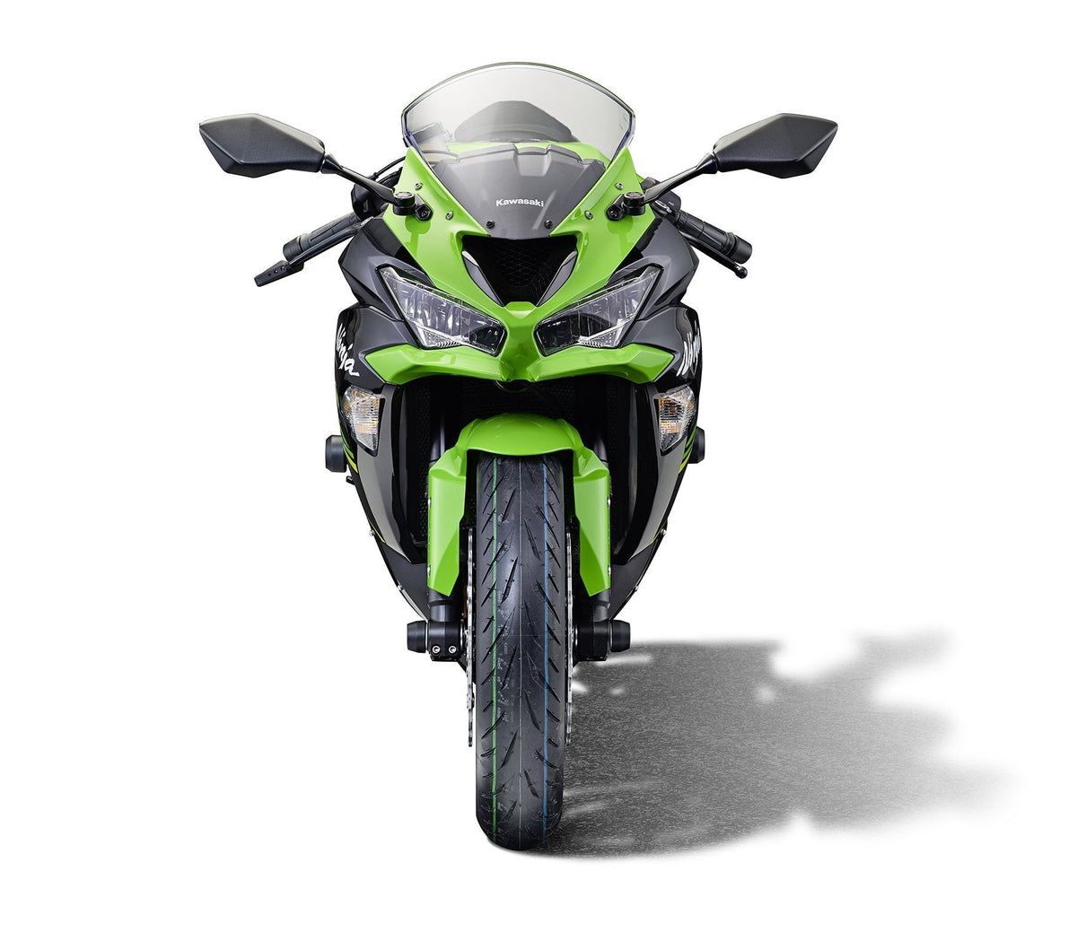 Kawasaki ZX6R [2019–2021] - Achsprotektoren-Set – 360° Ansicht 2