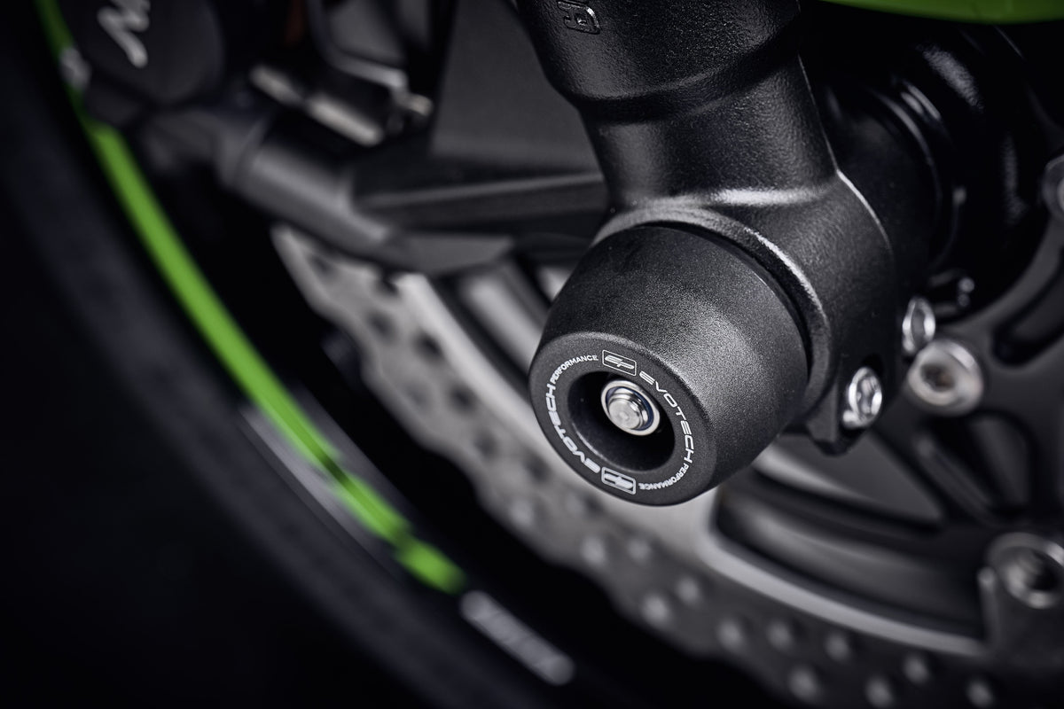Kawasaki ZX6R Performance [2019–2021] - Achsschutzpads-Set – 360° Ansicht 3