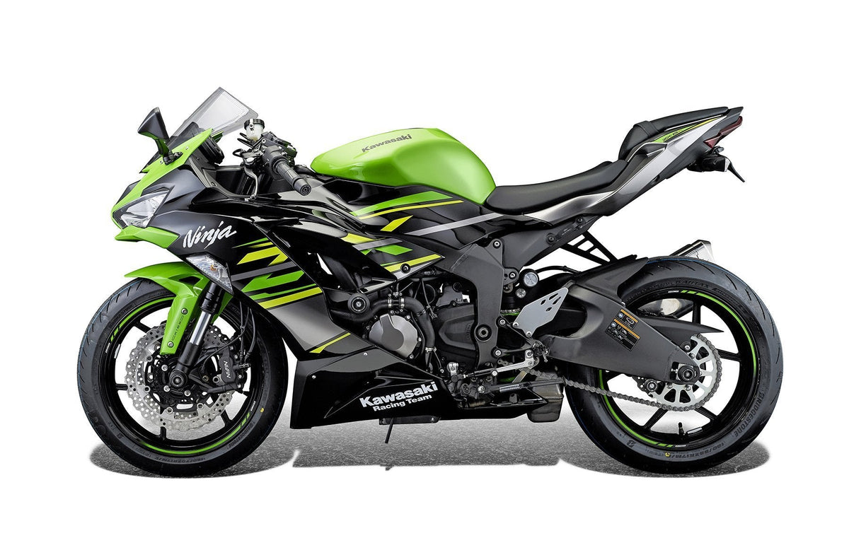 Kawasaki ZX6R Performance [2019–2021] - Achsschutzpads-Set – 360° Ansicht 5