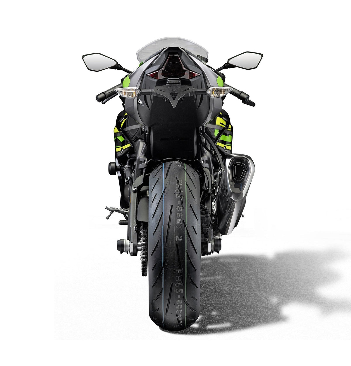 Kawasaki ZX6R Performance [2019–2021] - Achsschutzpads-Set – 360° Ansicht 7