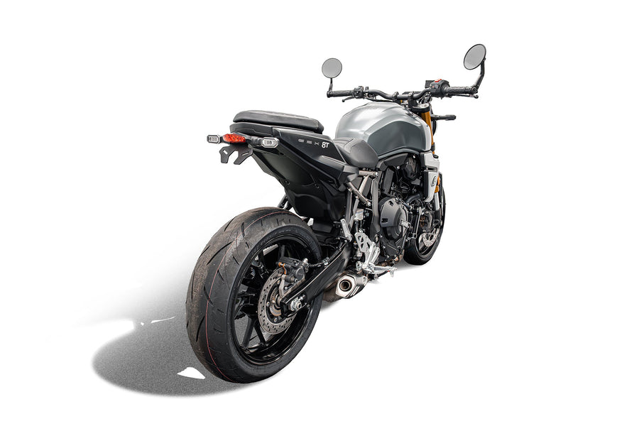Suzuki GSX-8TT [ab 2025] - Kennzeichenhalter mit roter LED-Kennzeichen- und Bremsleuchte