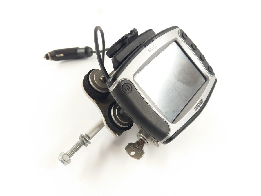 Moto Guzzi Stelvio 1200 4V [2008] - Garmin Navi och Holder